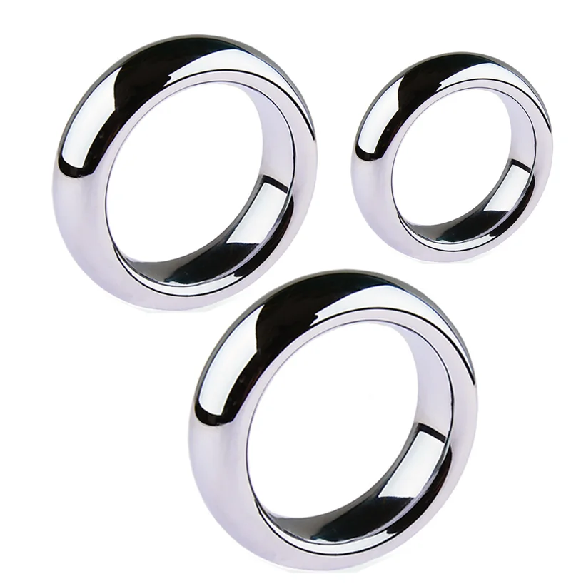 6 Size Metal Cocks Ring Sex-Toys For Men Penies Bondage Lock Delay Ejaculation Dick Rings Weight Cockring Sex Toys For Adults 18_voghion.com