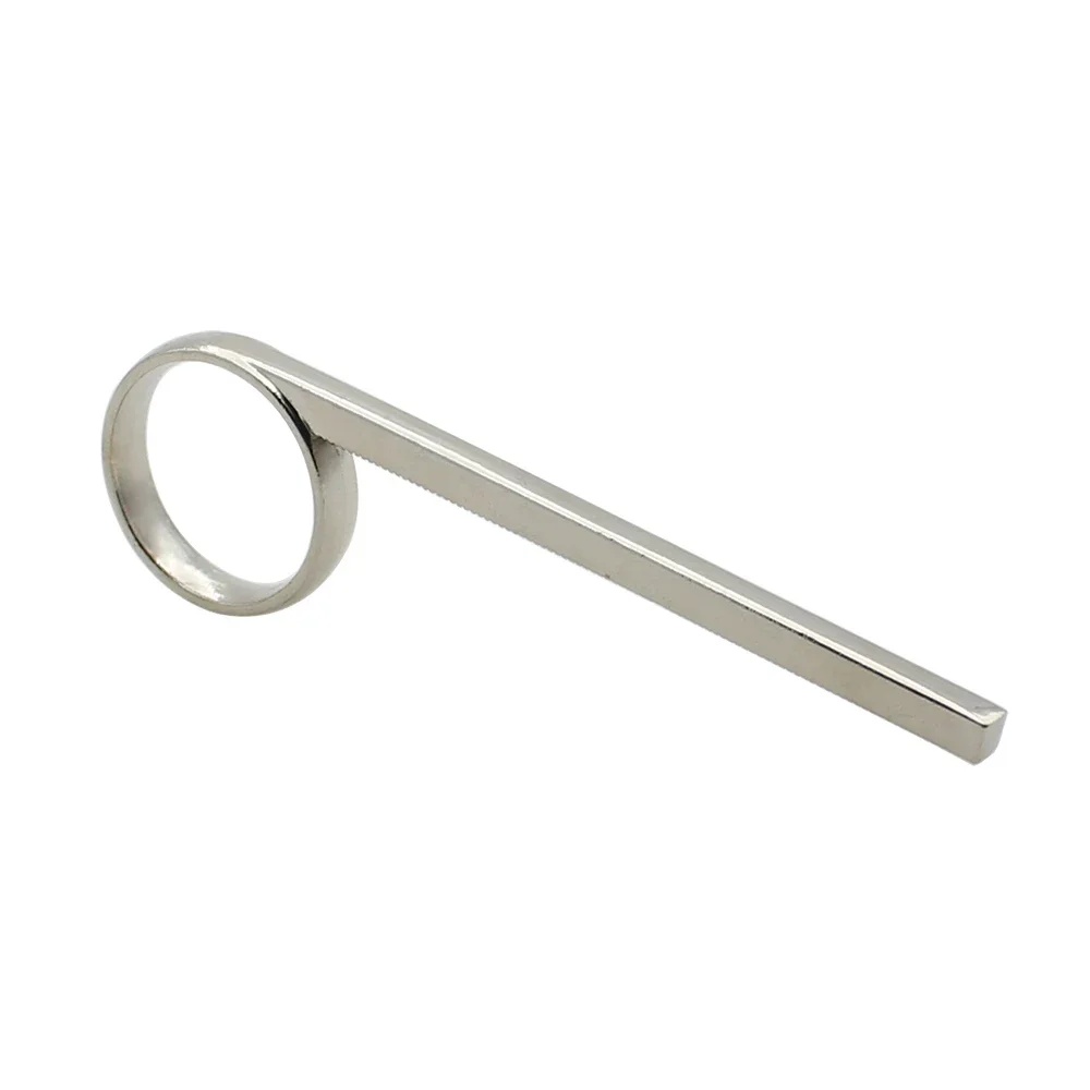 Description Picture 5 of itemSLADE Trumpet 3rd Valve Slide Finger Pull Ring Nickel Plated Metal Trumpet Cornet Replacement Parts Brass Instrument Accessories