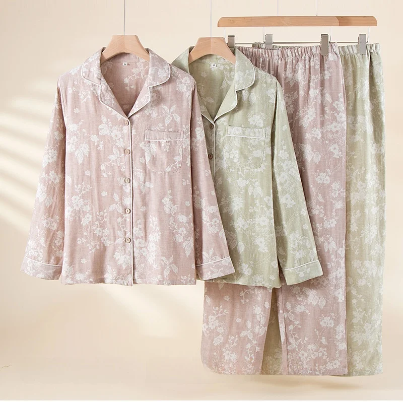 طقم منزلي نسائي قطن كتان