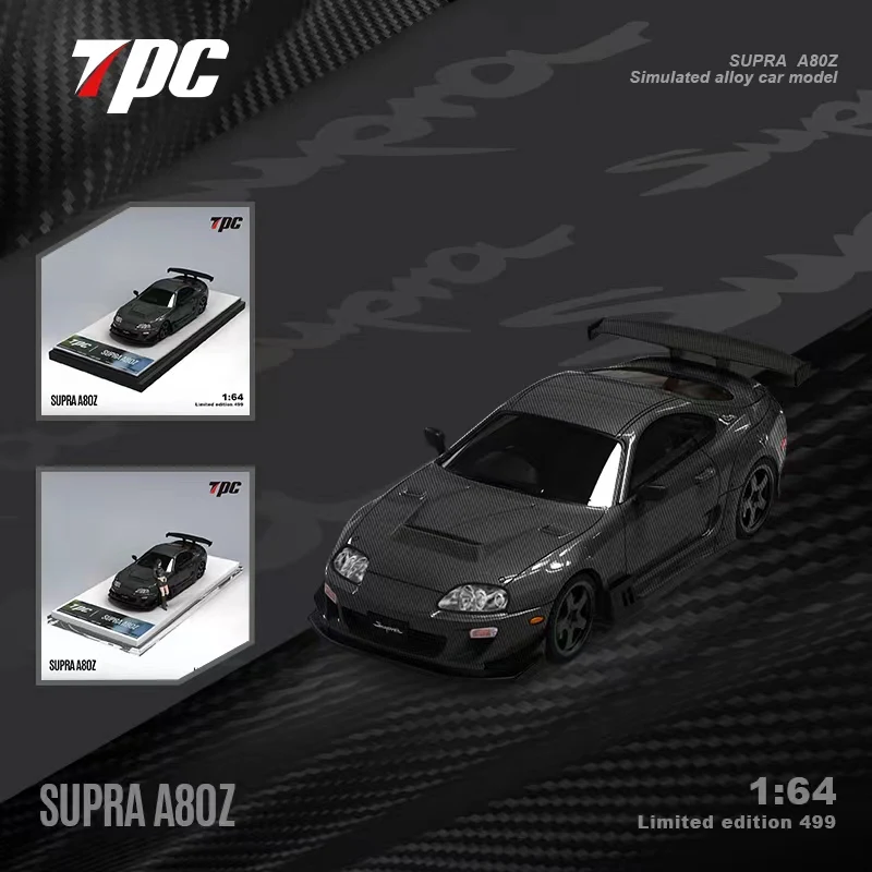 

PreSale TPC 1:64 Supra A80 Z full carbon fiber limited499 Die-Cast Car Model Collection Miniature