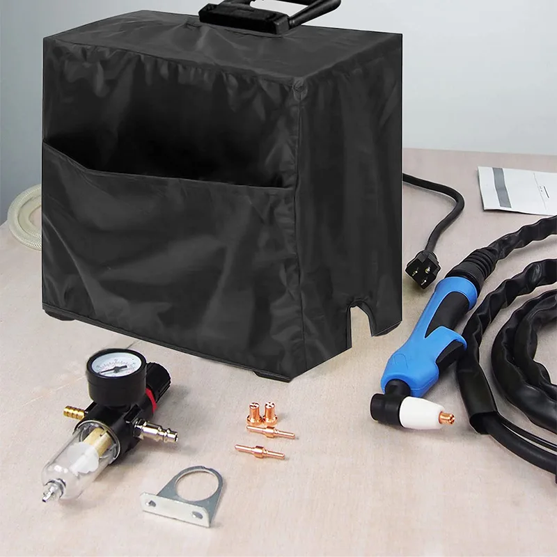 Welder machine cover dustproof waterproof 190T silver plated polyester taffeta sun UV proof canopy welder dust cover outdoor welder machine cover