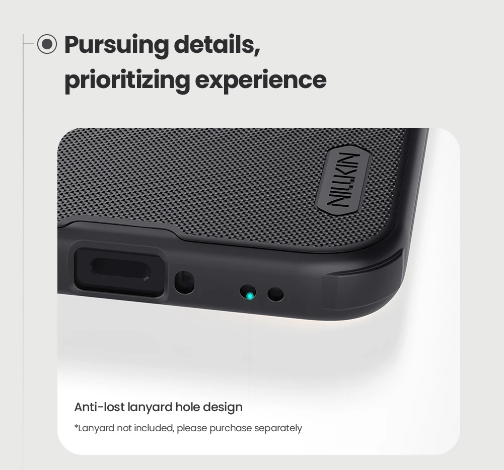 Für Redmi K90 Pro Max Hülle NILLKIN Fitted Case Magnetic Super Frosted Shield Hochwertige matte PC-Abdeckung – Detail 12