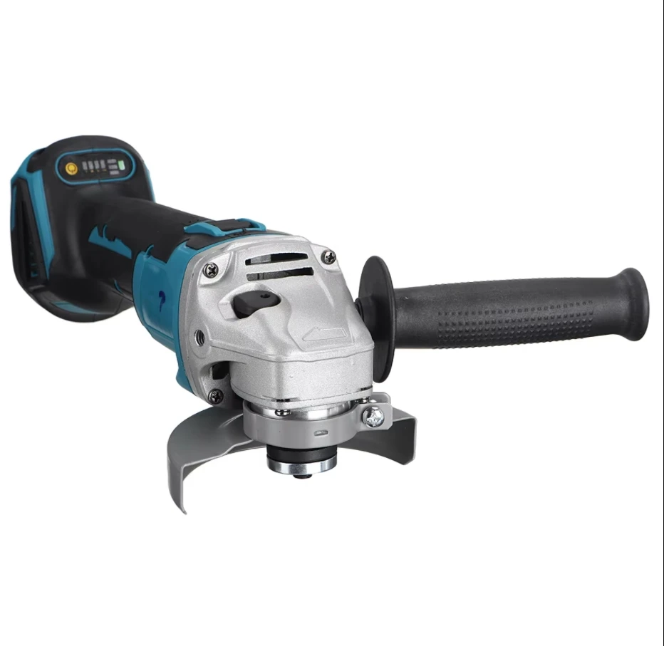 Electric Angle Grinder For Makita 18V Battery 100/125mm 4 Speed Brushless Grinding Machine Cordless DIY Woodworking Power Tool