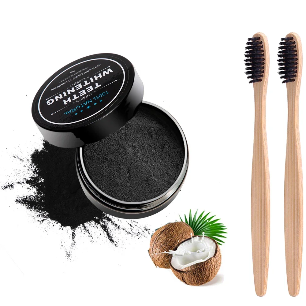 Teeth Whitening Powder 30g Teeth Whitening Oral Care Charcoal Powder