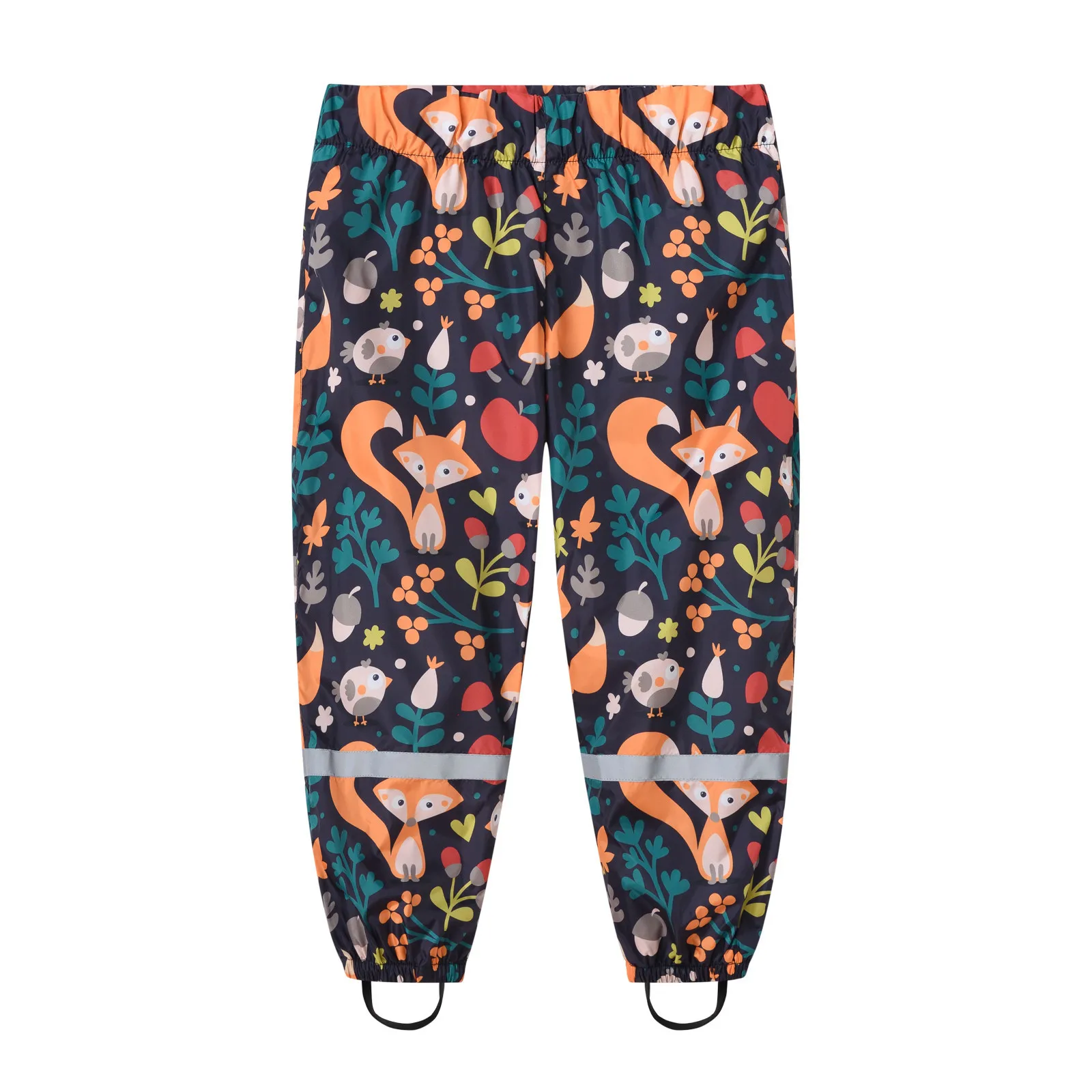 Children Rain Pants High Quality Rain Pants For Kids Clothing Flowers Baby Girls Clothes Casual Girls Quick-dry Pants