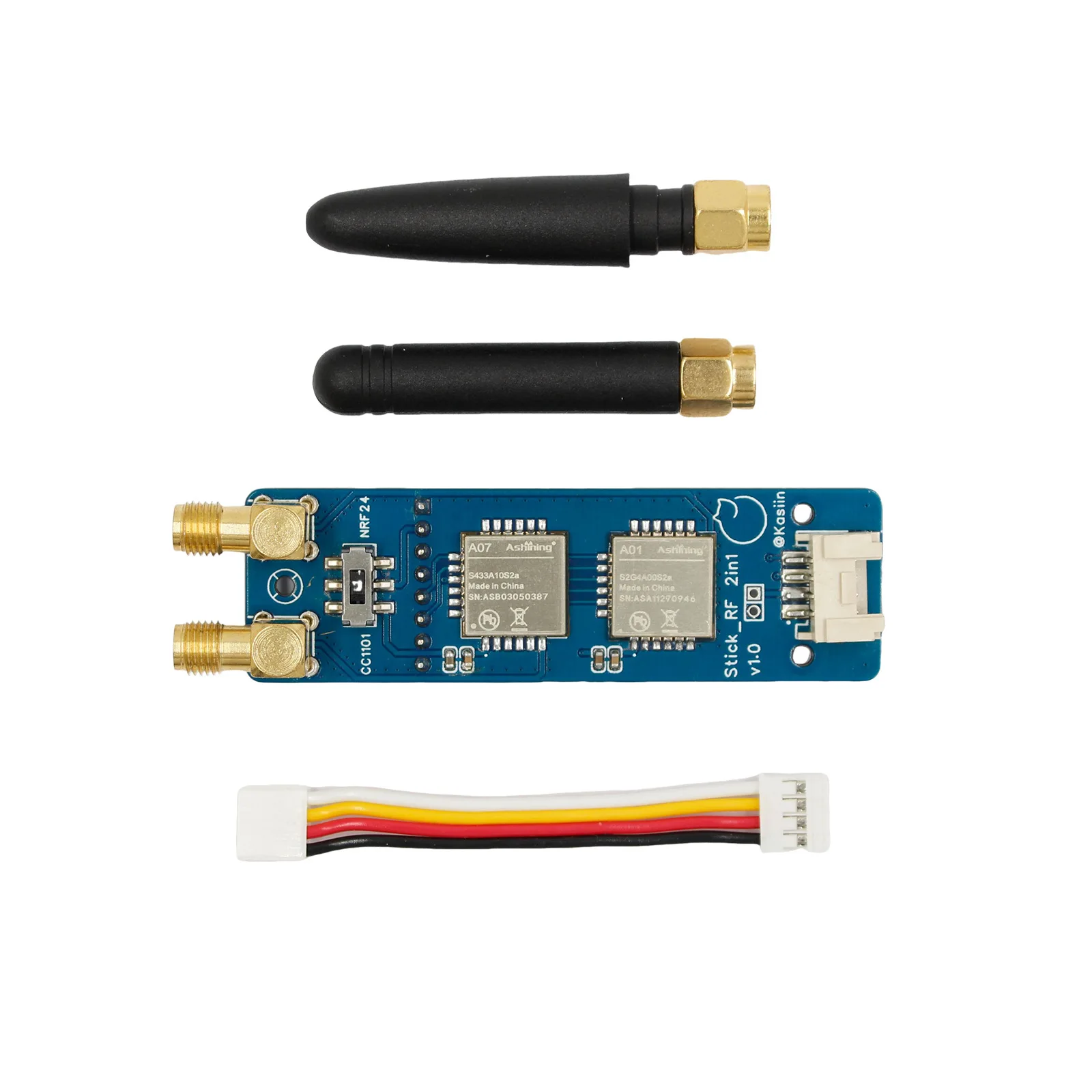 (RABATT) 펌웨어 NRF24 2.4Ghz 및 CC1101 433Mhz Stickc Plus용 ABSQ-ESP32 M5stack용 Stickcplus 2-In-1 모듈(Bruce 포함)