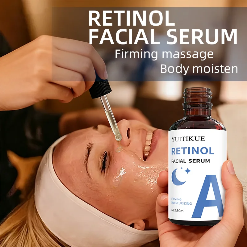 Huang alcohol facial serum, deeply moisturizing, firming and lifting, cares for every inch of skin, suitable for all skin types