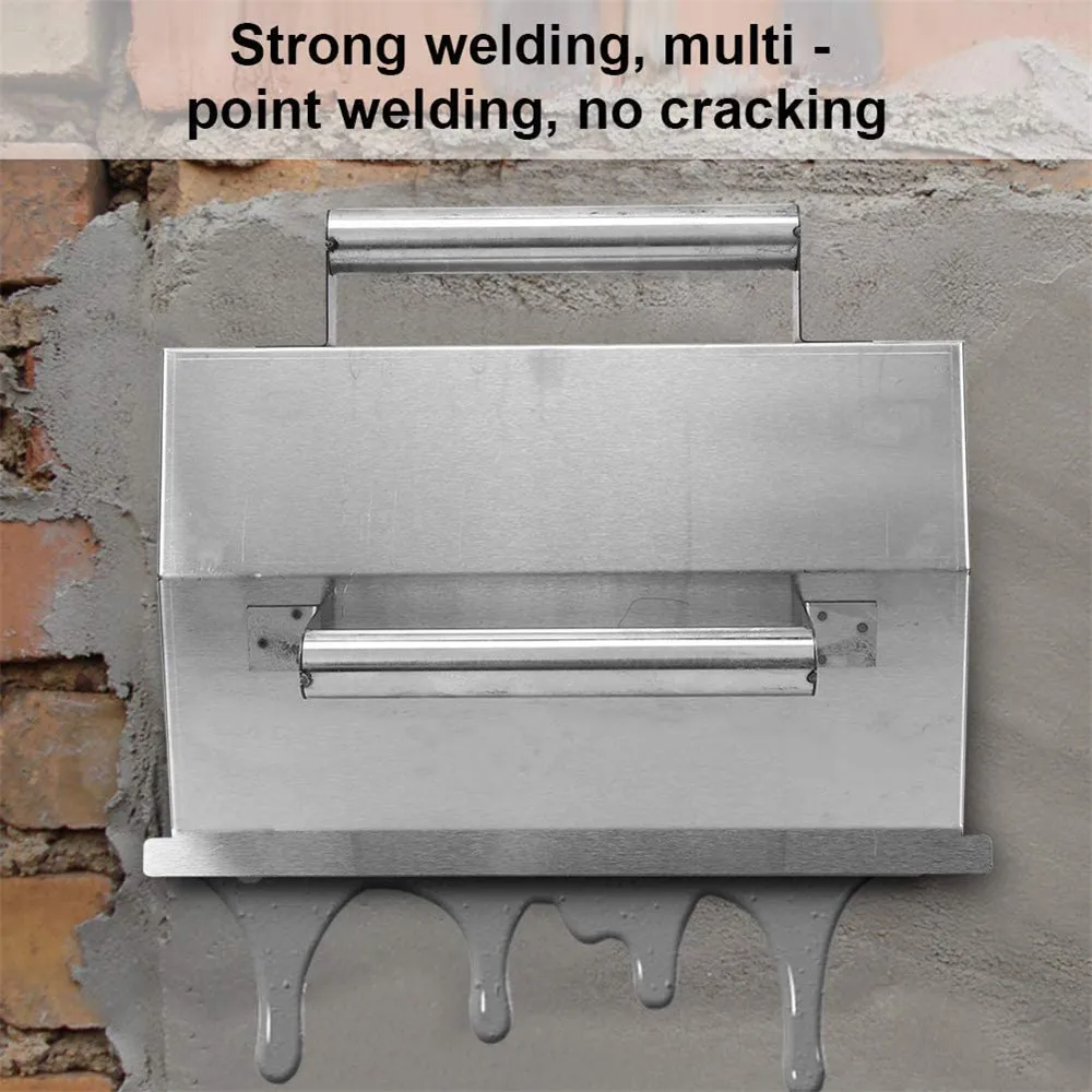 Plasterer Tool Stainless Steel Wall Plastering Tools Concrete Trowel Scraping Dust Trowel Powder Wall Tools Bricklayer Tool