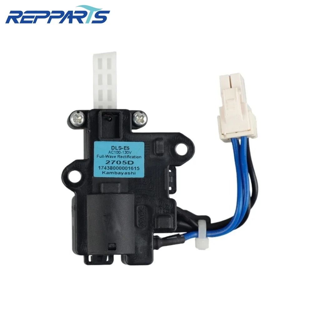 DLS-E5 100-130V 17438000001615 Electronic Door Lock Delay Switch For Midea Washing Machine Washer Parts laundry door safety lock washing machine switch