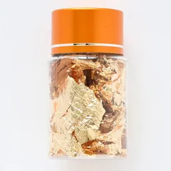 Tri - Color Thick Glitter Nail Art Foil Set for DIY Design and Body Decoration (2)