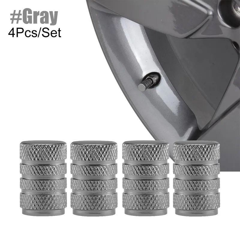 Aluminum Tire Valve Caps, Dustproof Caps, Universal Stem Covers for Cars, Bike and Bicycle, Trucks, Motorcycles Airtight Seal - Image 9