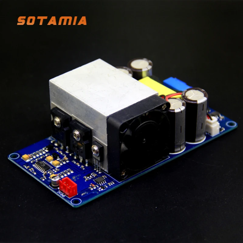 SOTAMIA 1000 Вт усилитель сабвуфера аудиоплата IRS2092S Hifi Цифровой моно усилитель мощности Профессиональный усилитель мощности для сцены