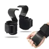 Weight Lifting Hook Grips Padded With Wrist Wraps Hand-Bar Powerlifting Gloves Heavy Duty Pull-ups Hooks Gym Training Straps 1