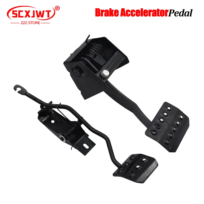 

Homemade modified four-wheel steel pipe motorcycle kart accessories brake pedal accelerator