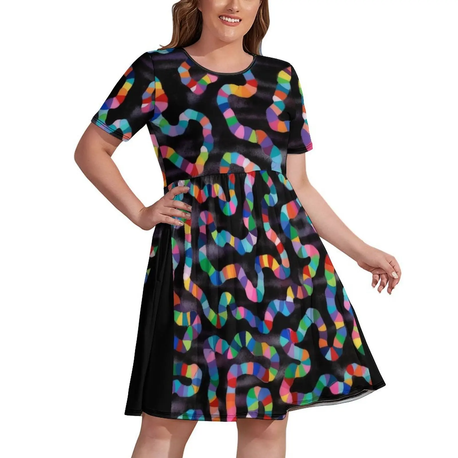 

Candyland experiment Dress wedding guest dress 2024 dresses for womens 2024 Women's summer long dress