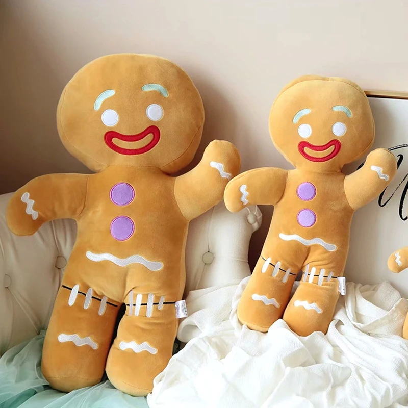 Gingerbread Man Cushion Pillow