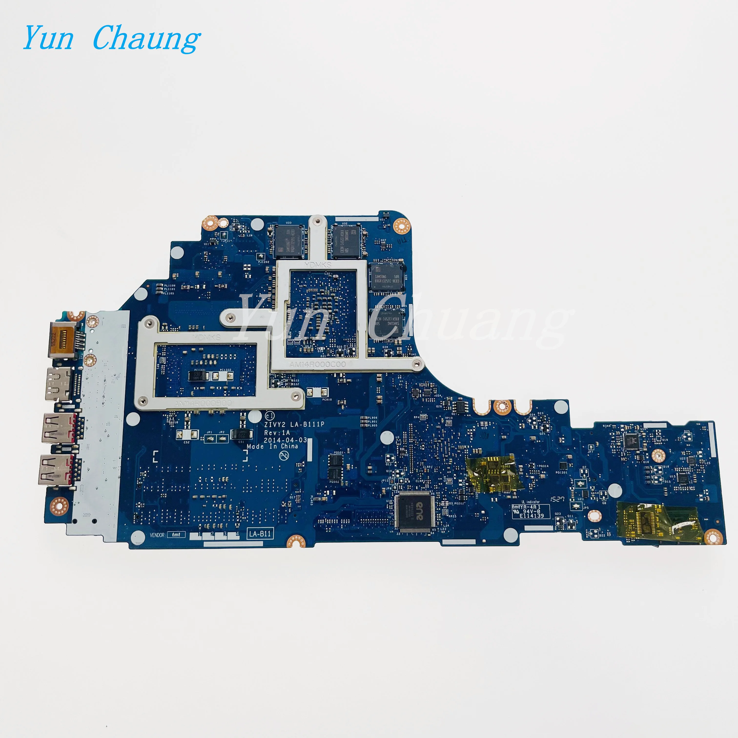 ZIVY2 LA-B111P For Lenovo Ideapad Y50-70 Laptop Motherboard With