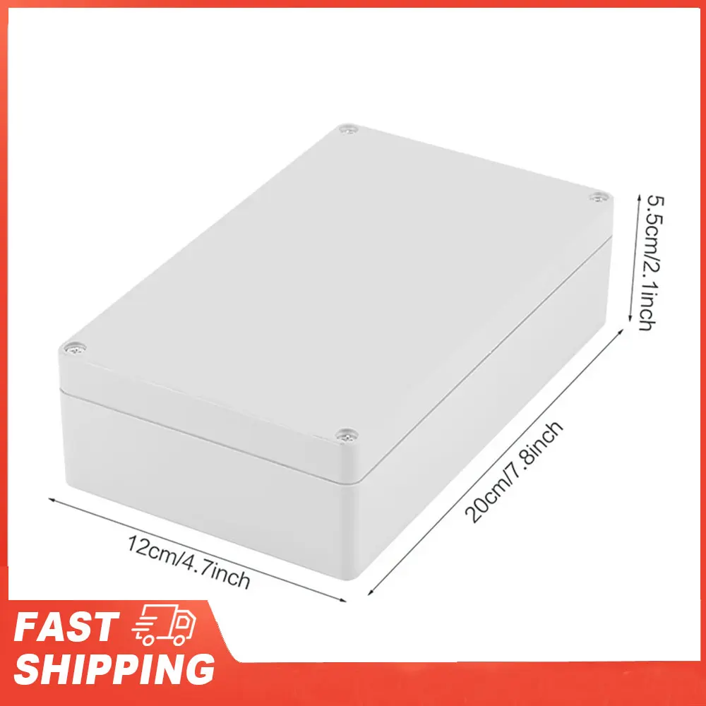 Durable Water-Resistant ABS Wiring Junction Box - 200x120x56mm
