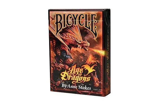 Карты Bicycle Anne Stokes Age of Dragons bikeannesdragons | Спорт и развлечения