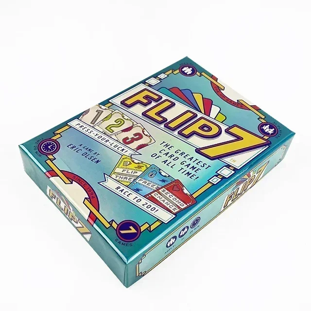 *New Board Game FLIP 7  Excitement: A Must-Have Family and Friends Card Game for Memorable Game Nights and Gathering Fun 2