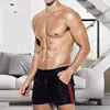 Arjen Kroos Men's PU Leather Shorts Sexy Rave Hot Short Pants with Pockets 3