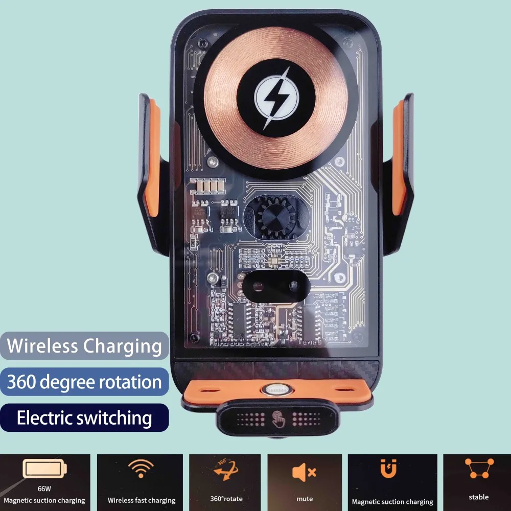 Per Honda Civic 11th 2022 2023 supporto per telefono da auto caricabatterie Wireless supporto speciale per telefono cellulare supporto fisso accessori Base