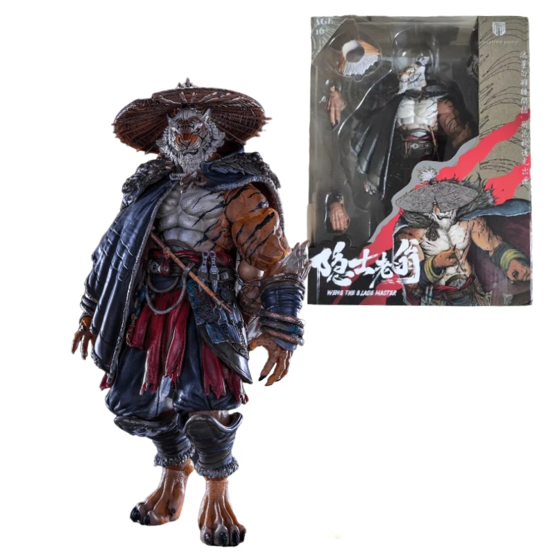 

In Stock FuRay Jiang Meng Furayplanet Series MU-FP003 Hermit Tiger Weng The Blade Master 1/12 Anime Action Figures Toy Collector