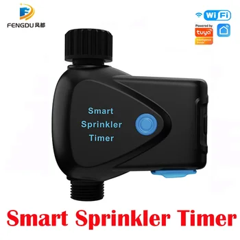 Tuya Smart Wifi Watering Timer IP66 Remote Control Lawn Automatic Watering Garden Irrigation APP Controller Sprinkler 1