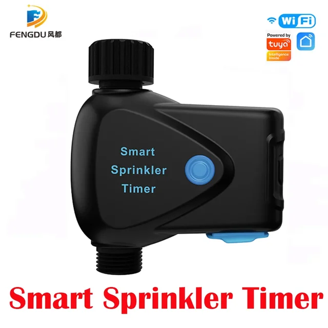 Tuya Smart Wifi Watering Timer IP66 Remote Control Lawn Automatic Watering Garden Irrigation APP Controller Sprinkler 1