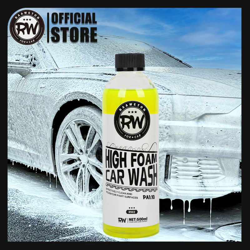 CarWashLiquidSnowFoamRemoveGrimeWorkswithFoamCannonsFoam