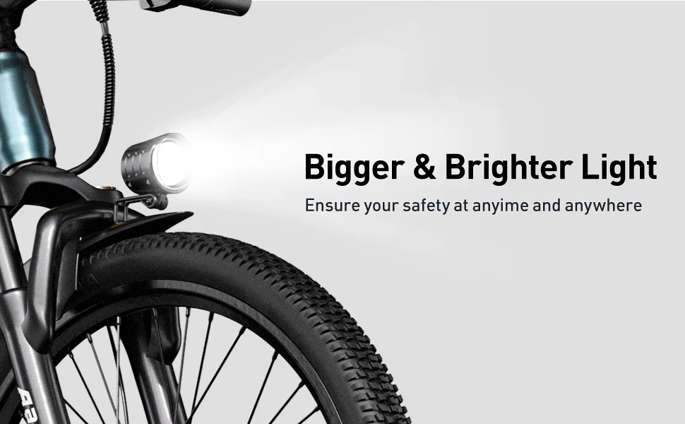 Aairsk GT900 E-Bike für Erwachsene, Elektrofahrrad mit Shimano 21-Gang-Schaltung, 36V13AH Akku, Pendler-Elektrofahrrad mit 26-Zoll-Reifen – Detail 8