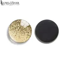 

30mm 35mm Pattern Blackboard Round Glass Refrigerator Fridge Magnet Findings 630 Parts Accessories