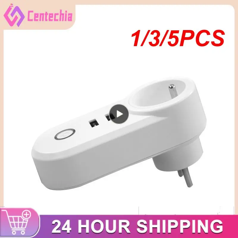 

1/3/5PCS Woolley Wifi Smart Plug with USB Charging EU UK US Wireless Outlet Dual USB Plug Timer Remote Control for Smart Home