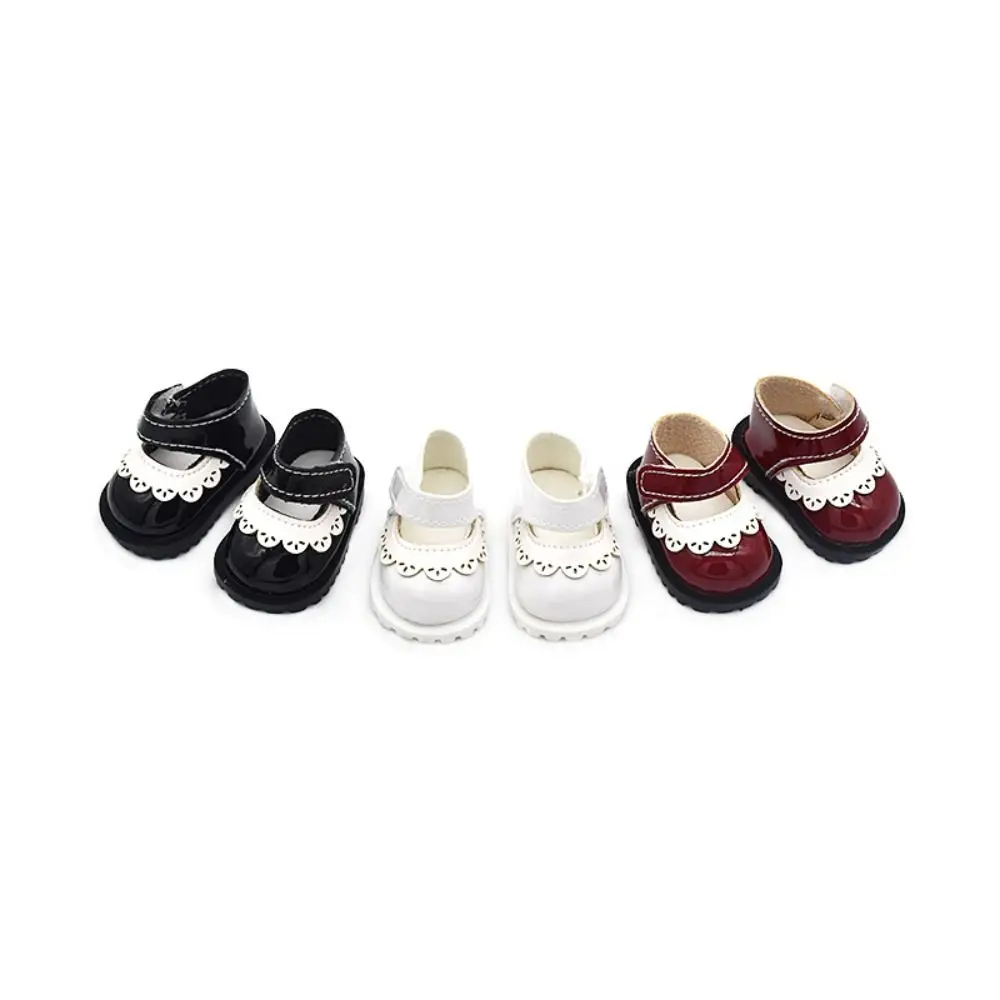 Handmade Leather Doll Shoes for 15-20cm Dolls