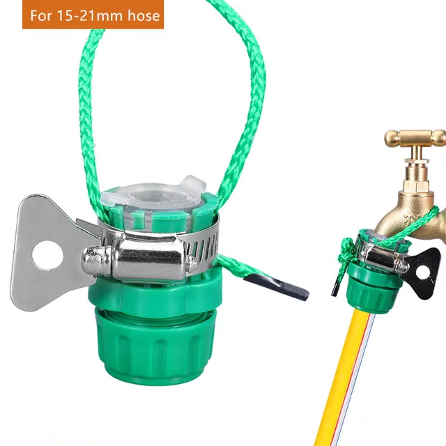 Univerzális Vízcsapdagrás Adapter Műanyag Tömlő Csap Konyha Kerti Csőcsatlakozó Illesztő Öntözőkert 15-21 Mm-Hez - Image 3