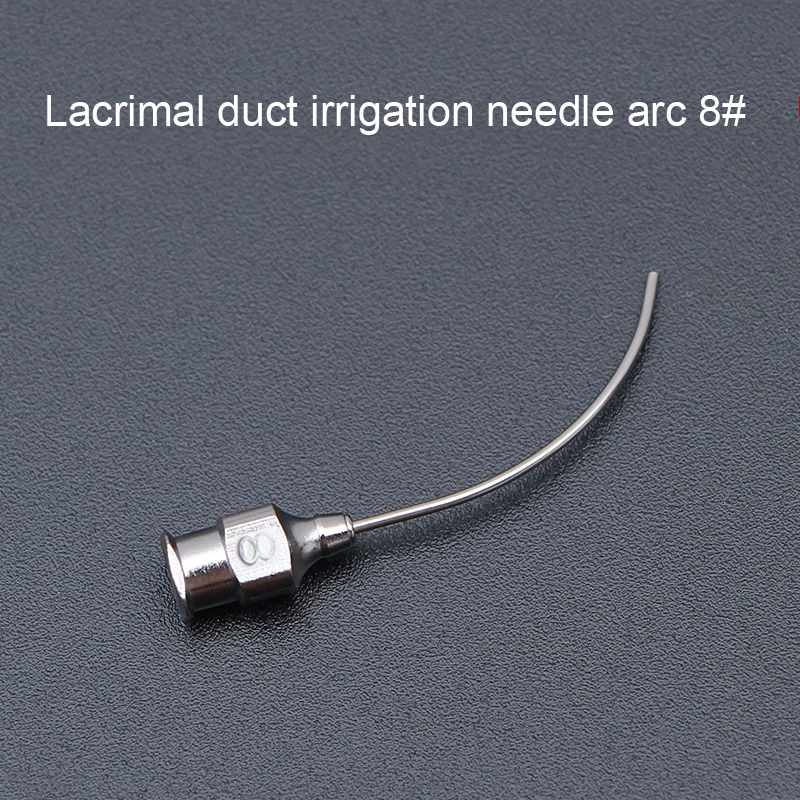 Ophthalmic instruments stainless steel lacrimal duct irrigation needle arc angle straight dental surgery irrigation needle ophthalmic surgical instruments pet grooming smock disposable injection pen needle microsurgery suture needle
