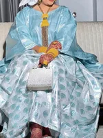 Robes imprimées de style africain, robes classiques élégantes, essentielles pour les fêtes, mariages et célébrations 4