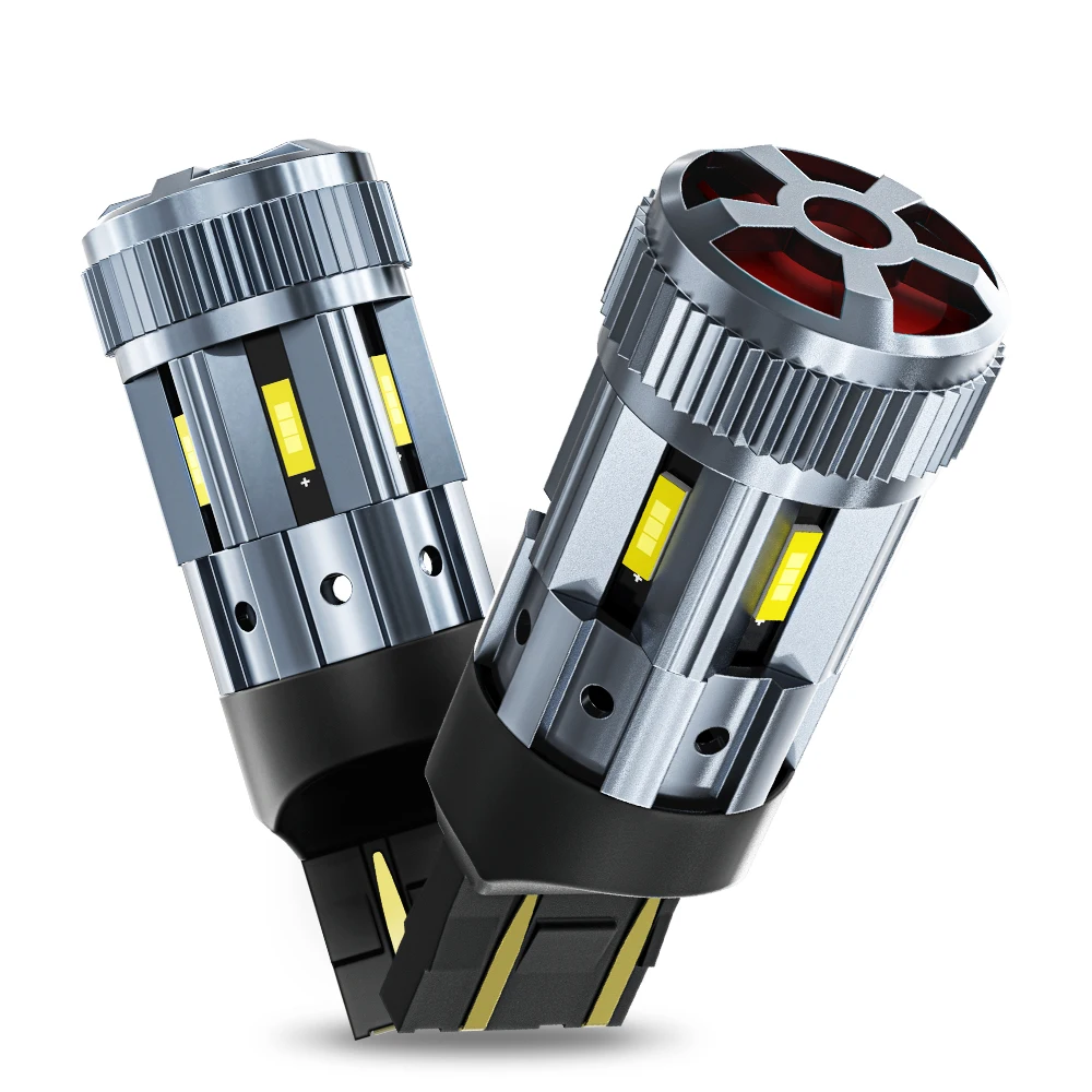 

2X Super Bright LED P21W Light 1156 BA15S PY21W Canbus No Error 1157 P21/5W Turn Signal Lamps CSP 1860 With A Fan 12V Brake Bulb