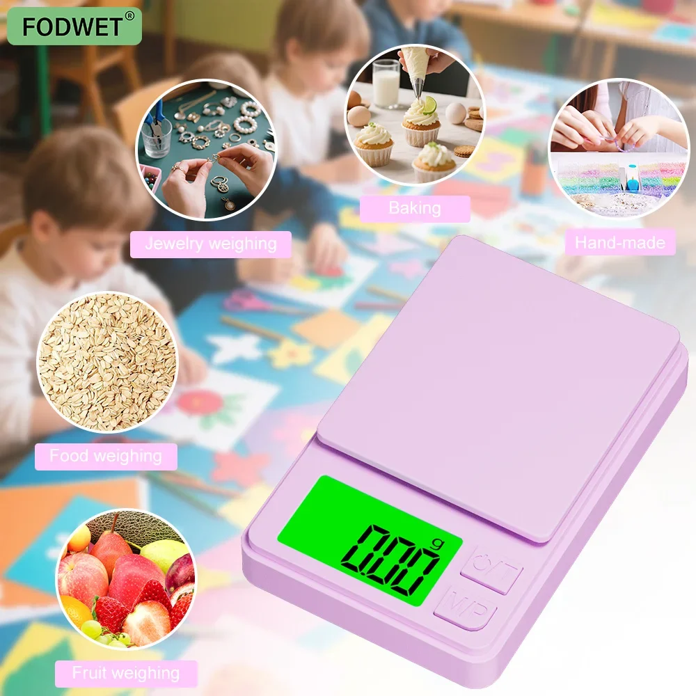 Mini Electronic Digital Jewelry Scale 0.01g Accuracy High Quality Portable Pocket Scale Multifunctional Counting Scale