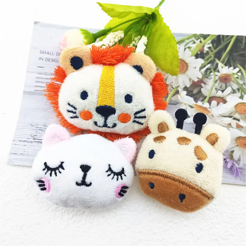https://ae01.alicdn.com/kf/S93a78b1adb234e2eb60dd57e1ef054463/40PCS-Lot-Cartoon-Plush-Lion-Cat-Giraffe-Padded-Cloth-Fabric-Patches-for-Clothes-Hats-Hairpin-Ornament.jpg