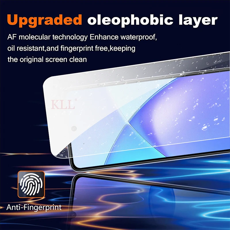 10D Anti-Fingerprint Matte Tempered Glass Screen Protector with HD Protective Film