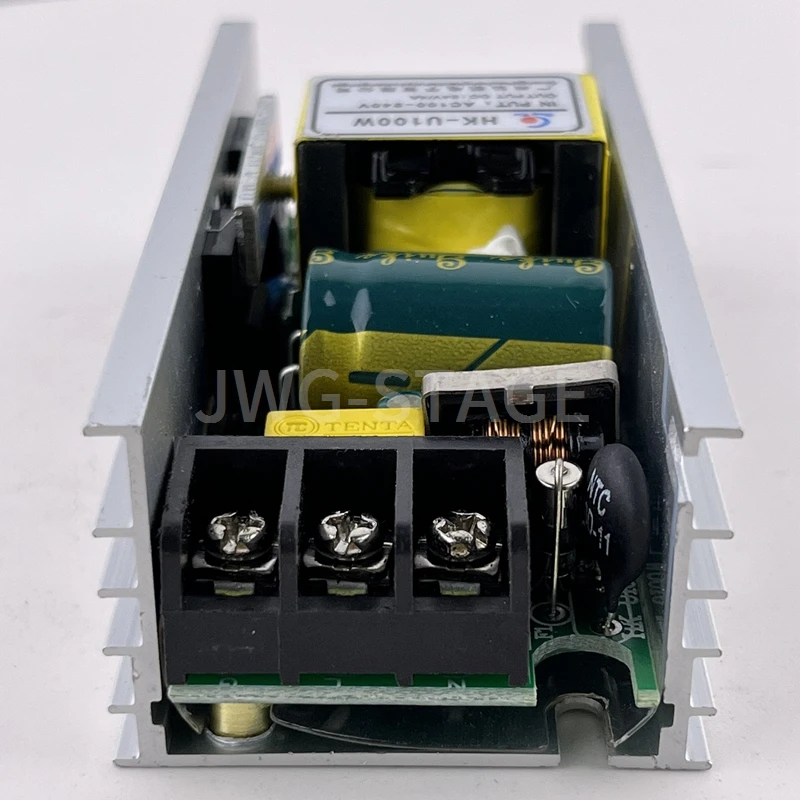 HK-U100W Mini LED Moving Head Light Stage Effect Machine HK-U100W 24V 100w Power Supply
