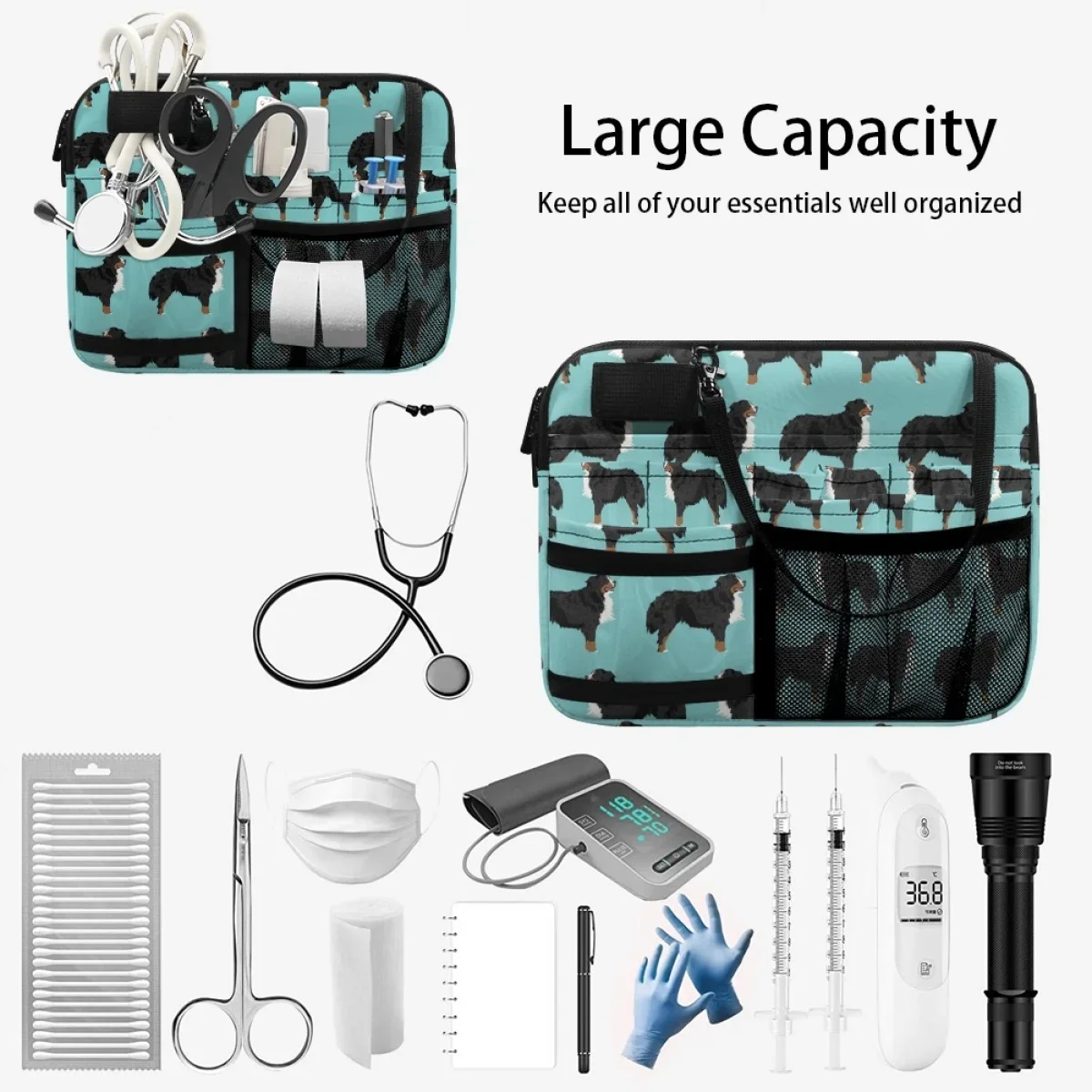 New Dog Fanny Pack Emergency Adjust Strap Waist Bags for Women  Brand Design Belt Organizer Storage Zipper riñoneras Para Hombre