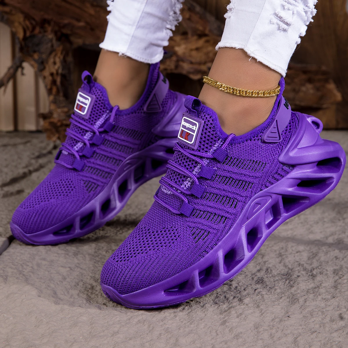 Sneakers Bianche Uomo Scarpe Sportive Uomo Per Corsa E Fitness