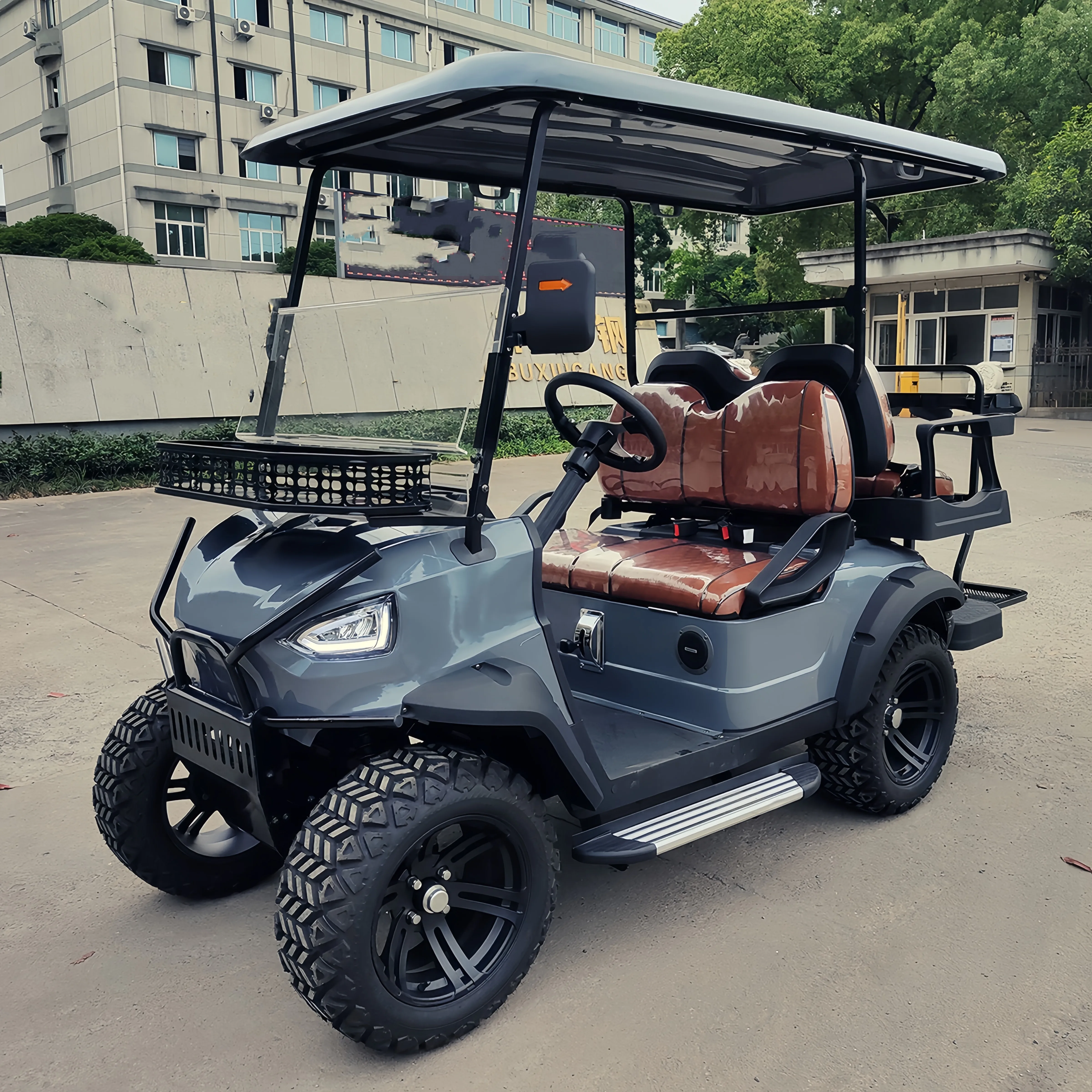 가장 저렴한 클럽카 4/6인승 전기 클럽카 골프 오프로드 차량 파워 글라이딩 골프 카트 72V 전기 골프 카트 리튬