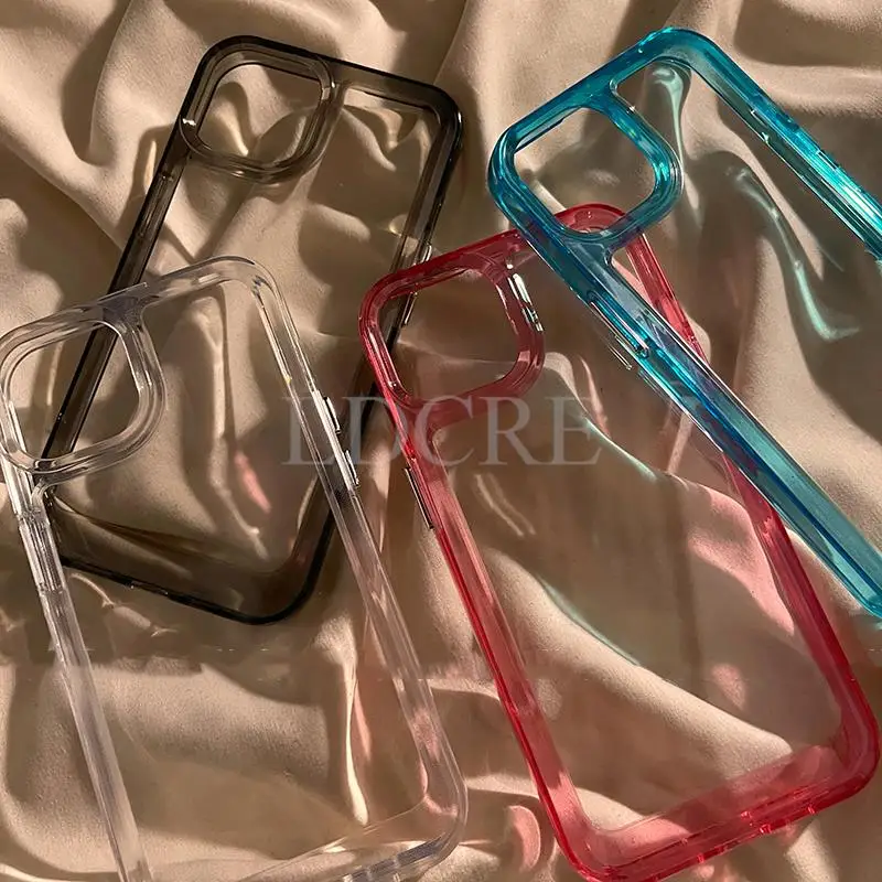 Clear Silicone TPU Phone Case Protective Cover