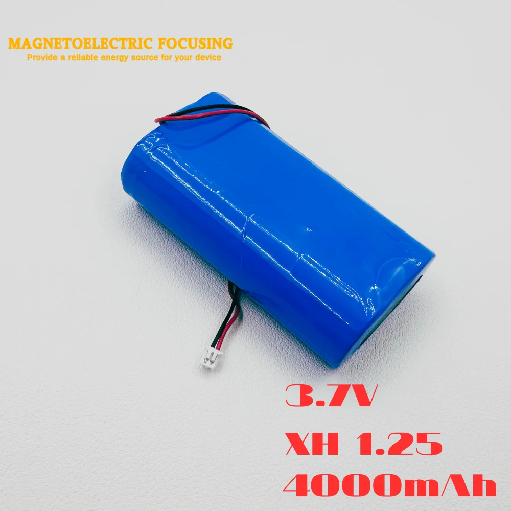 

XH 1.25 Connector 18650 Rechargeable Battery, 3.7V 4000mAh (Built-in BMS)
