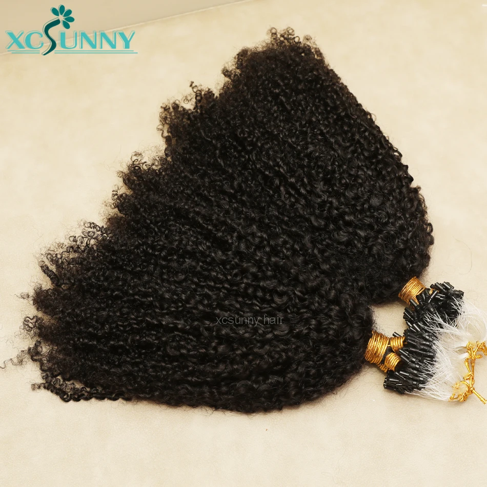 Microlink Hair Extensions Kinky Curly 12