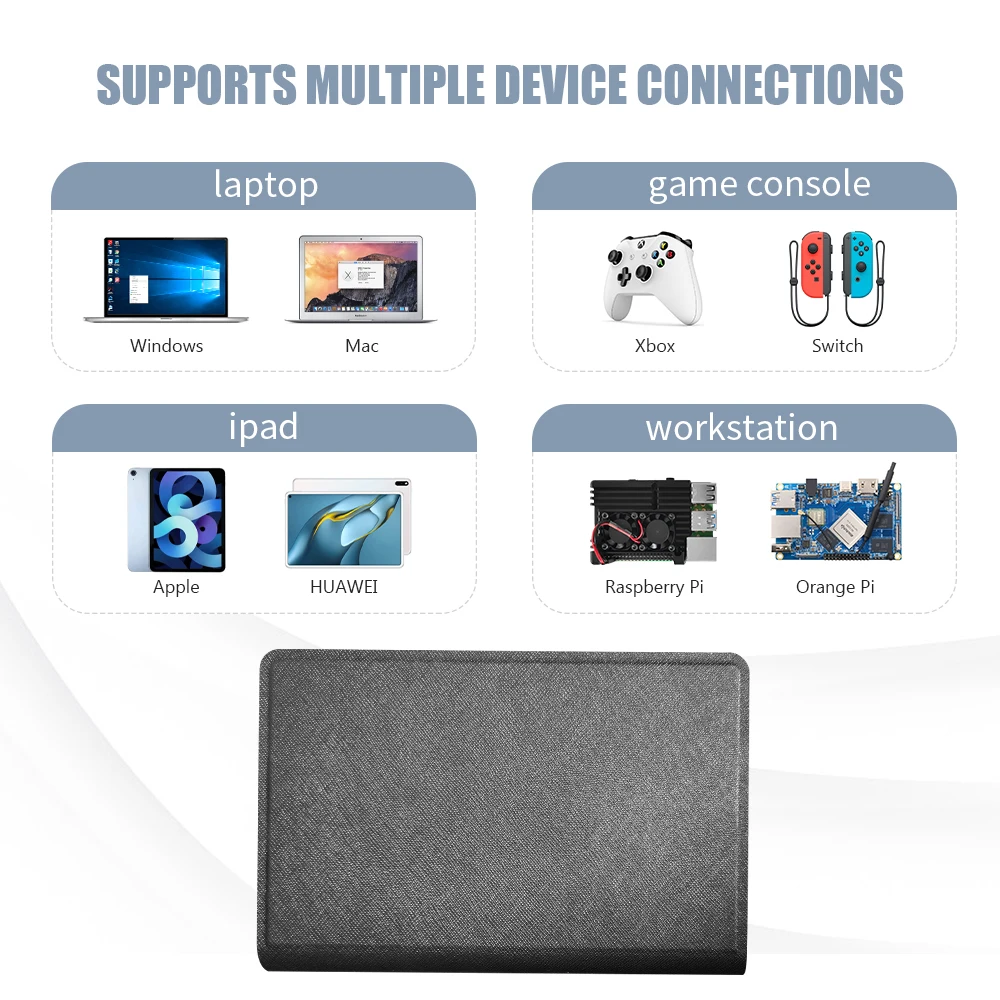 Touch screen Portable Monitor HDMI-compatible upgradation type-c interface second screen 7 inch LCD display for PC raspberry pi