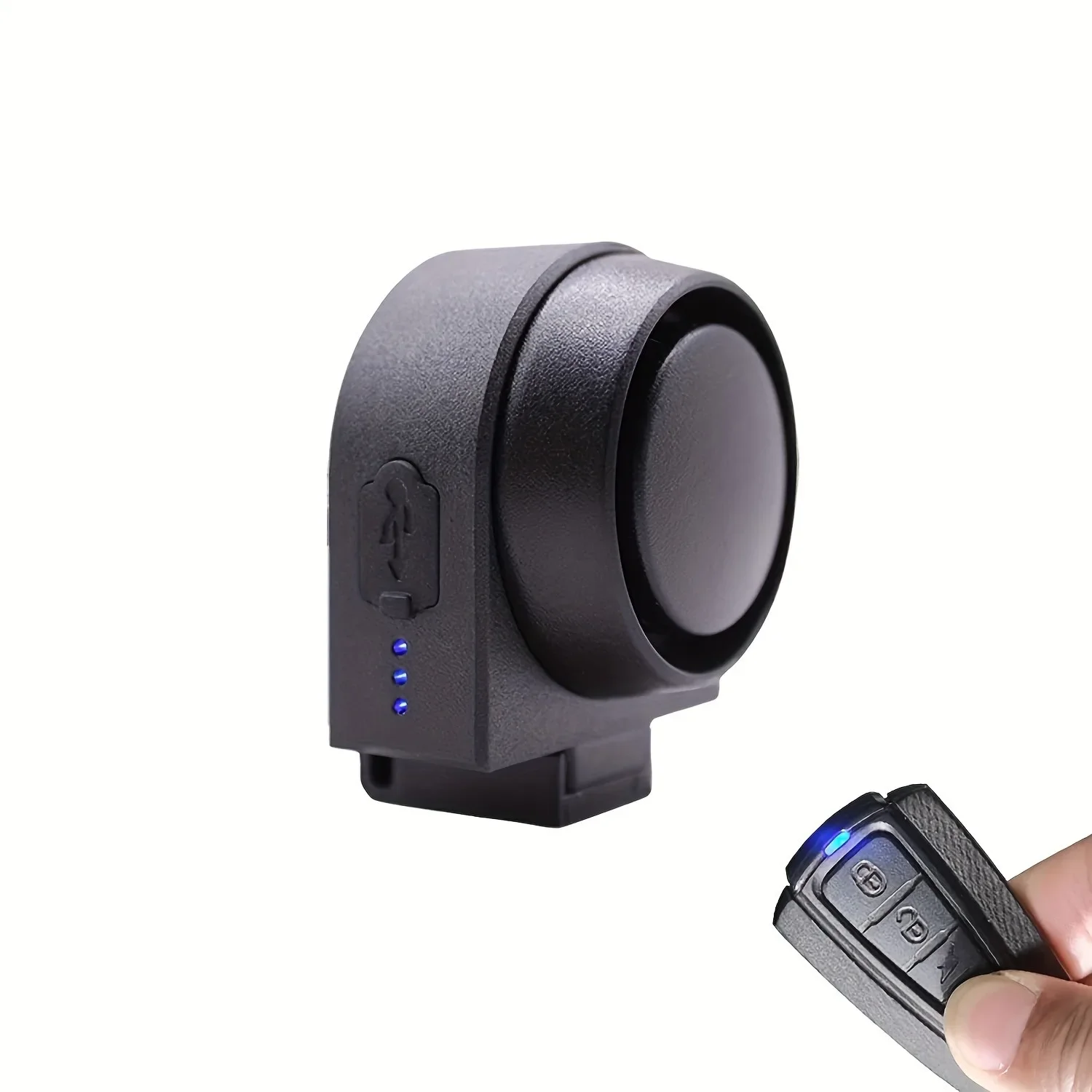 Anti-theft Alarm, Smart Alarm with Wireless Remote Control, Vibration Smart Sensor Alarm,for Bicycle/Motorcycle/Electric Vehicle